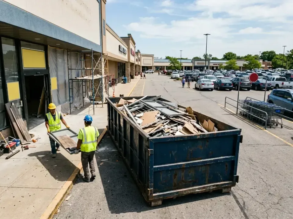 retail-store-renovation-debris-003 — frequently asked questions, Roll-off Dumpster Rentals in White Settlement, TX